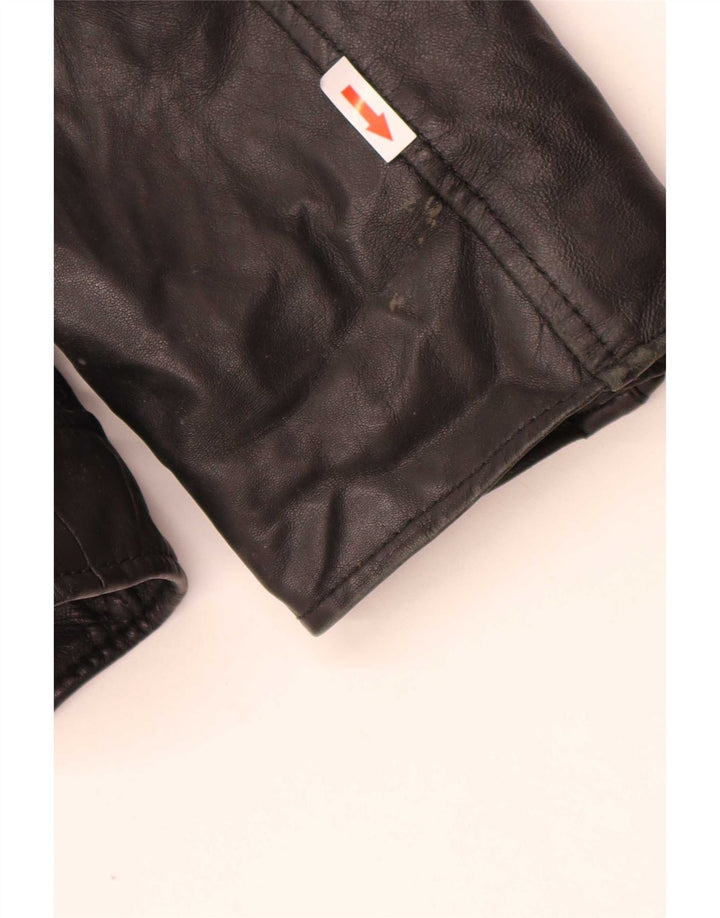 In Extenso Veste en cuir pour homme UK 44 2XL Noir