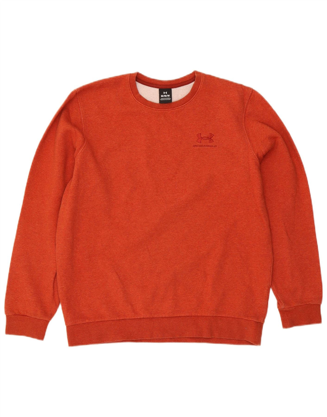 Under Armour Sweat-Shirt Homme Orange Moyen Coton