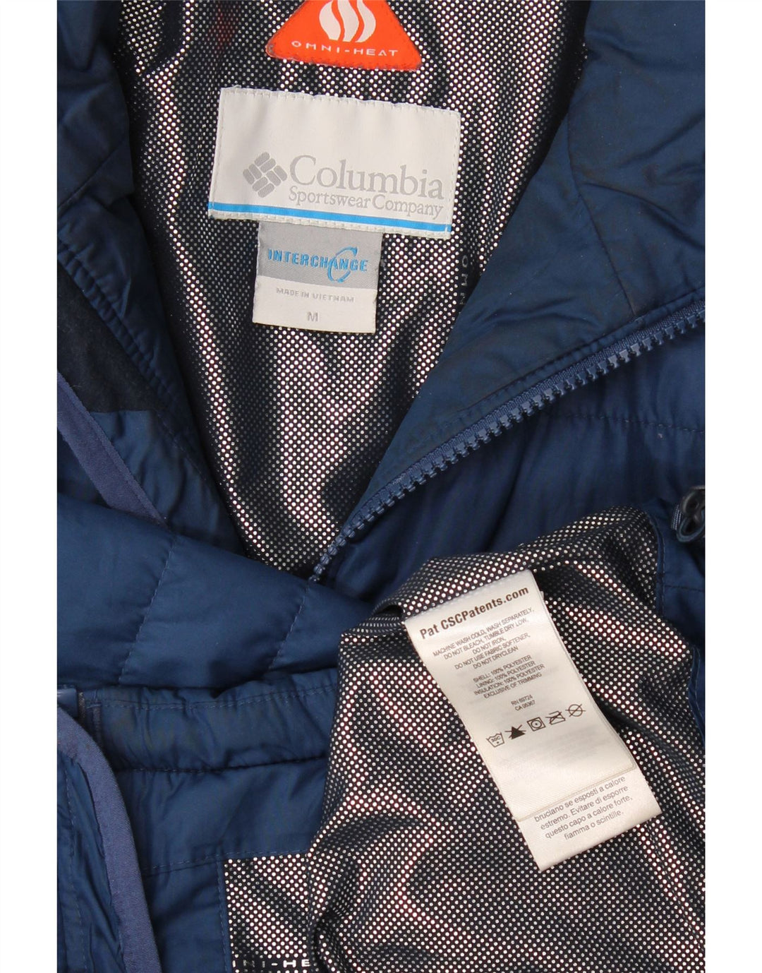 Columbia Veste matelassée Interchange Liner pour homme UK 38 Bleu marine moyen
