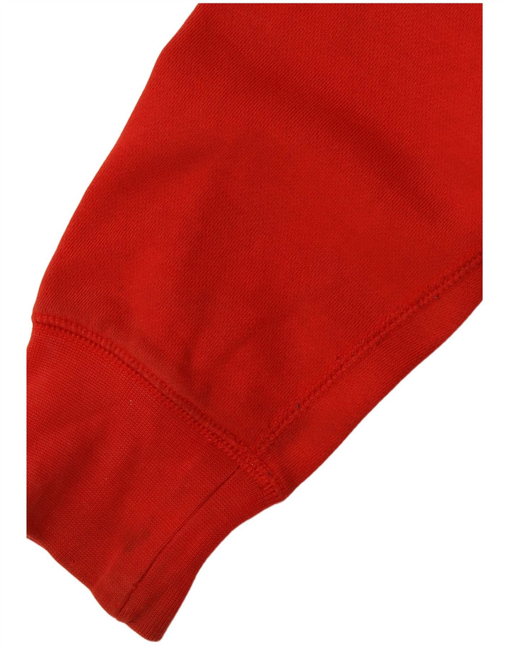 Nike Sweat-shirt graphique pour homme en coton rouge Taille S
