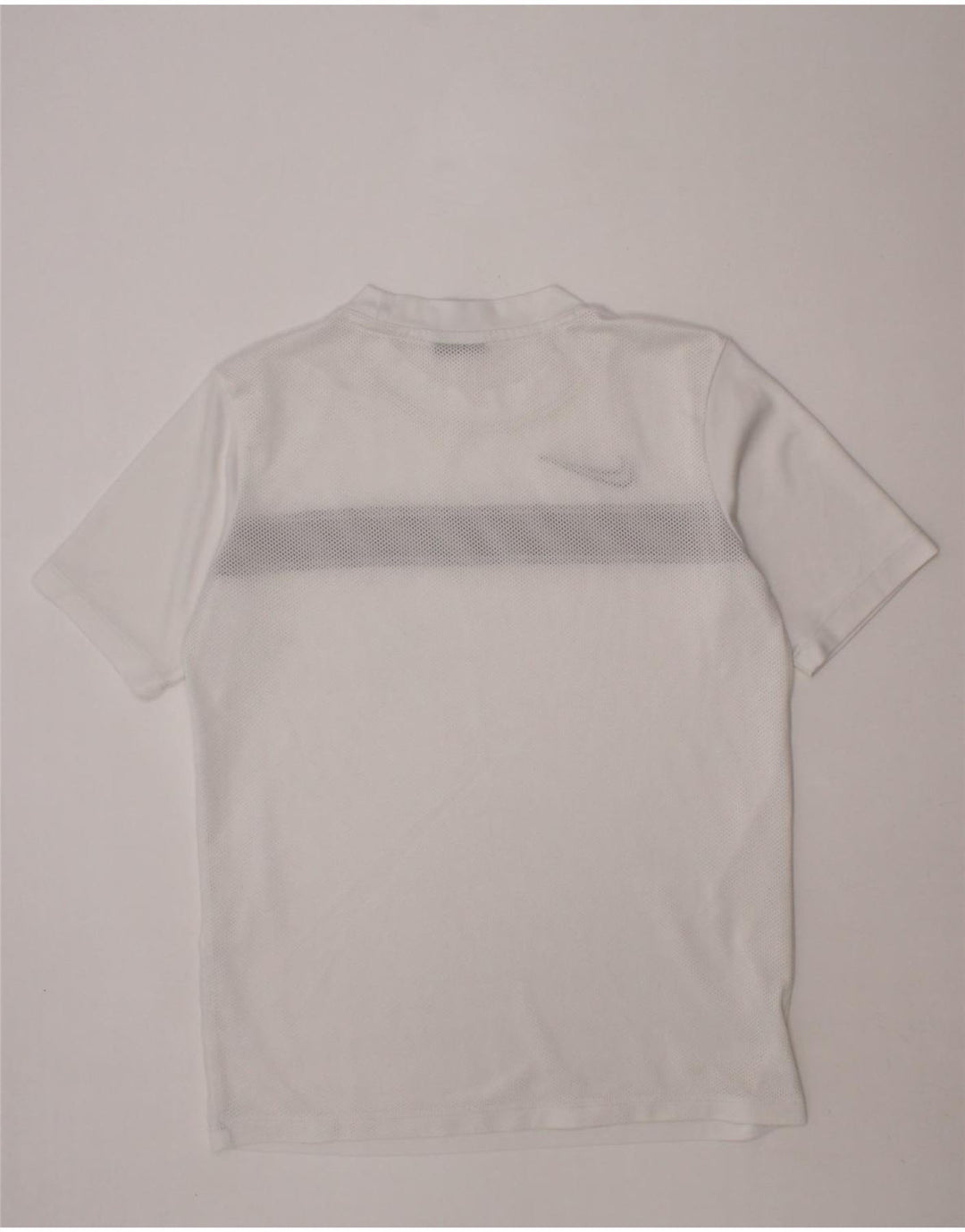 NIKE Boys Dri Fit T-Shirt Top 10-11 Years Medium White Vintage Nike and Second-Hand Nike from Messina Hembry 