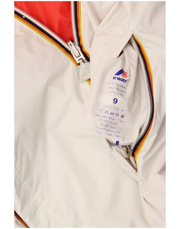 K-Way Veste réversible à capuche fille 8-9 ans Rouge Polyamide