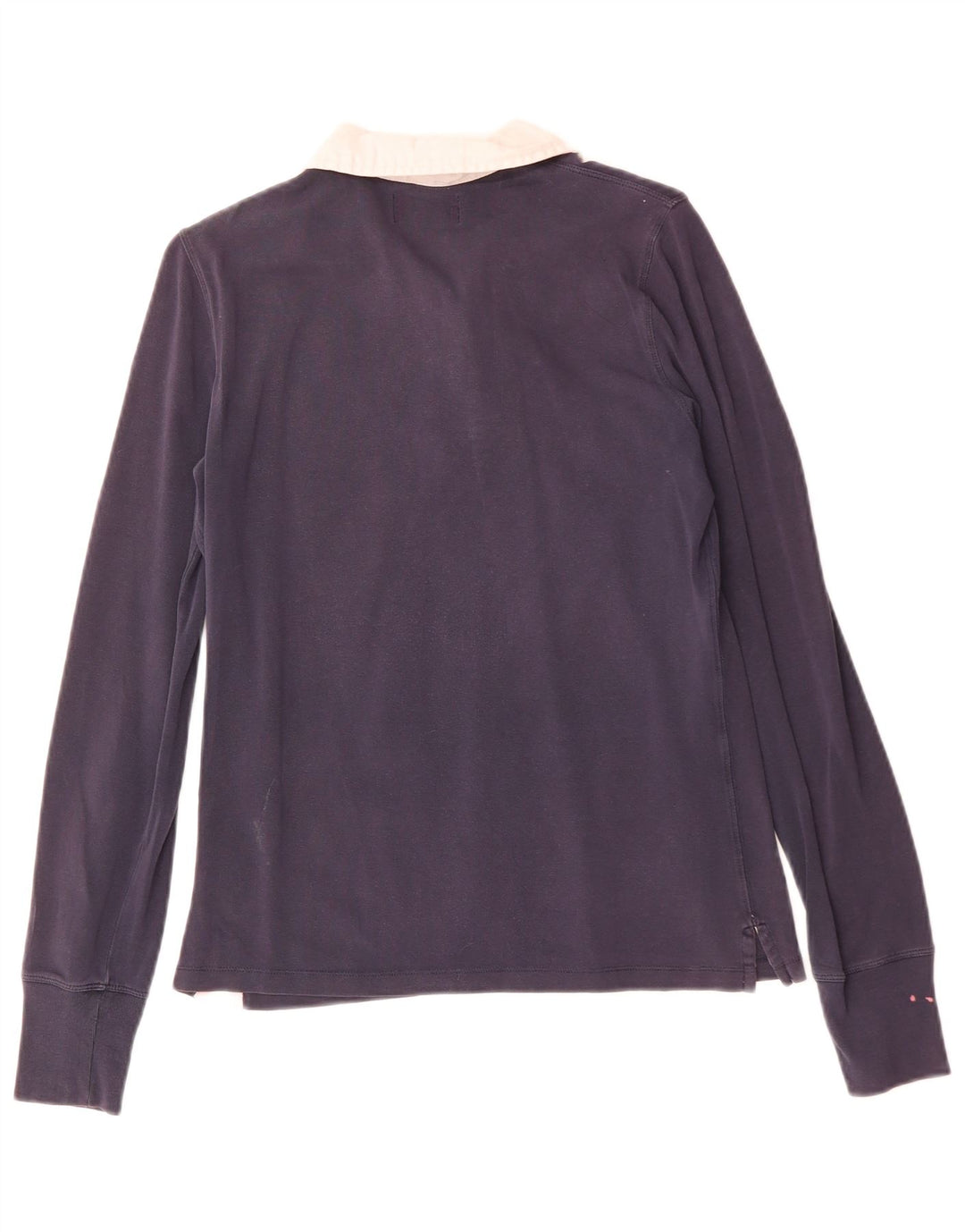 POLO RALPH LAUREN Polo à manches longues pour femme UK 12 Bleu marine moyen