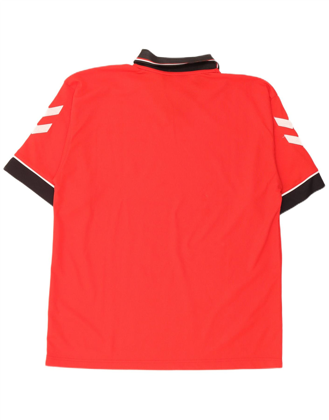 Hummel Polo Graphique Homme 2XL Rouge Colorblock Polyester