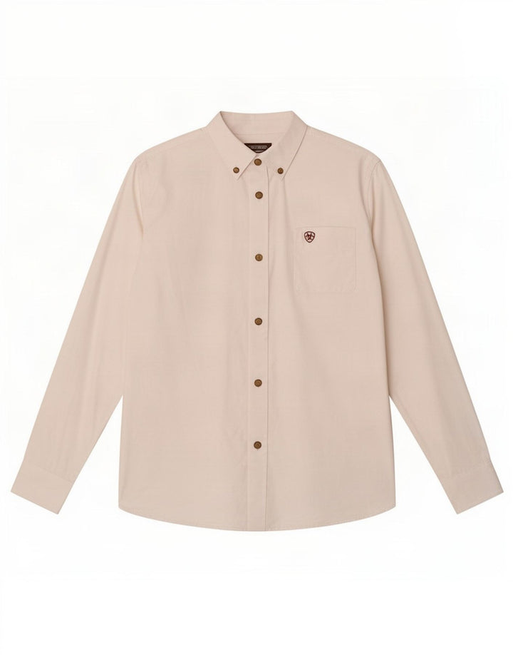 Chemise Ariat Garçon 12-13 ans Grand Blanc Coton