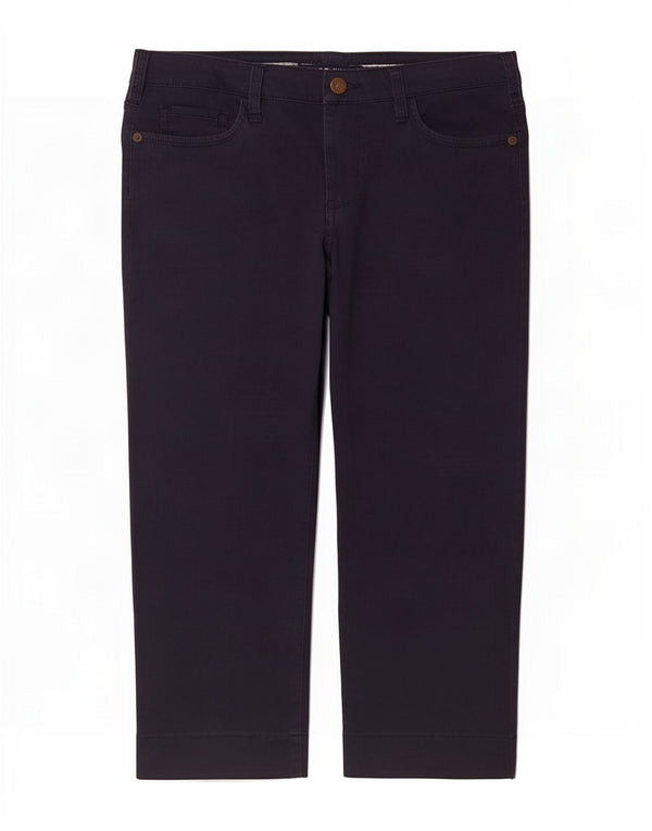 Tommy Hilfiger Pantalon droit décontracté pour femme US 4 Small W30 L28 Bleu marine