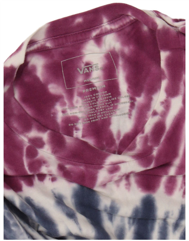 VANS T-shirt graphique pour homme en coton tie-dye multicolore moyen