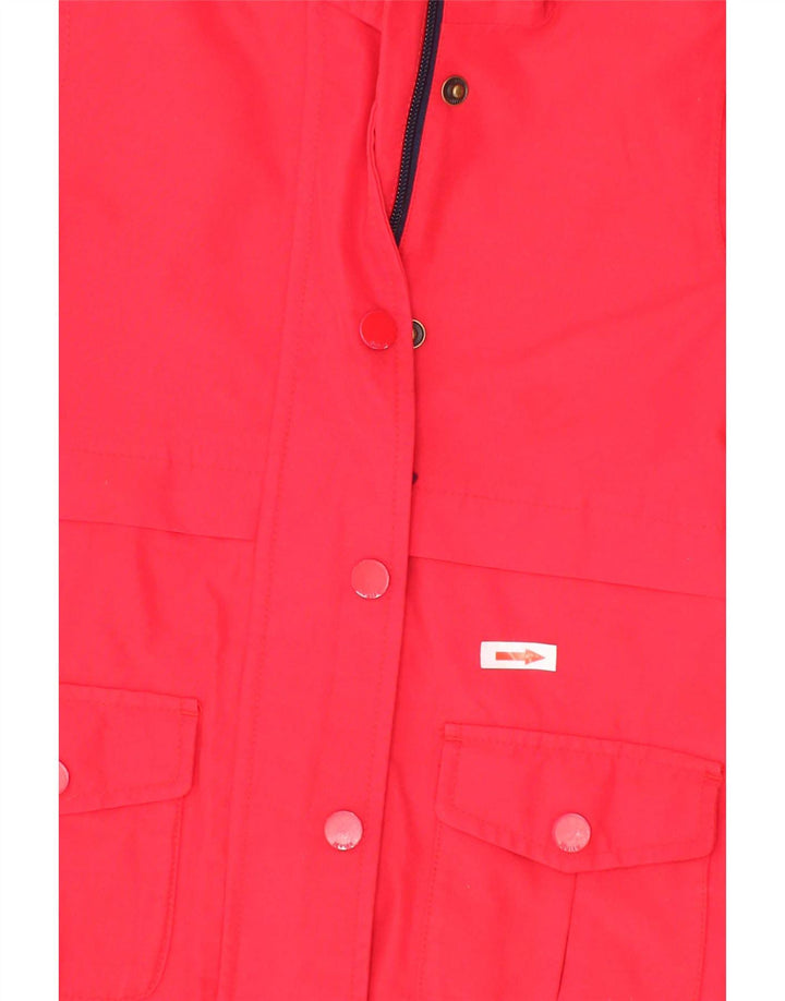 Joyce Imperméable à capuche fille 3-4 ans Rouge Polyester