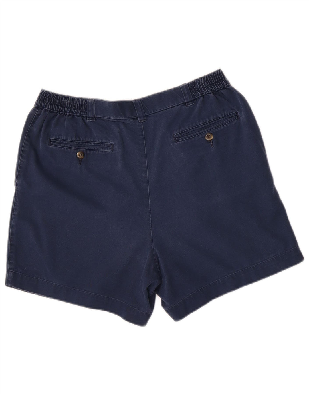 Marks & Spencer Short Chino Pegged Homme W32 Bleu Marine Moyen Coton