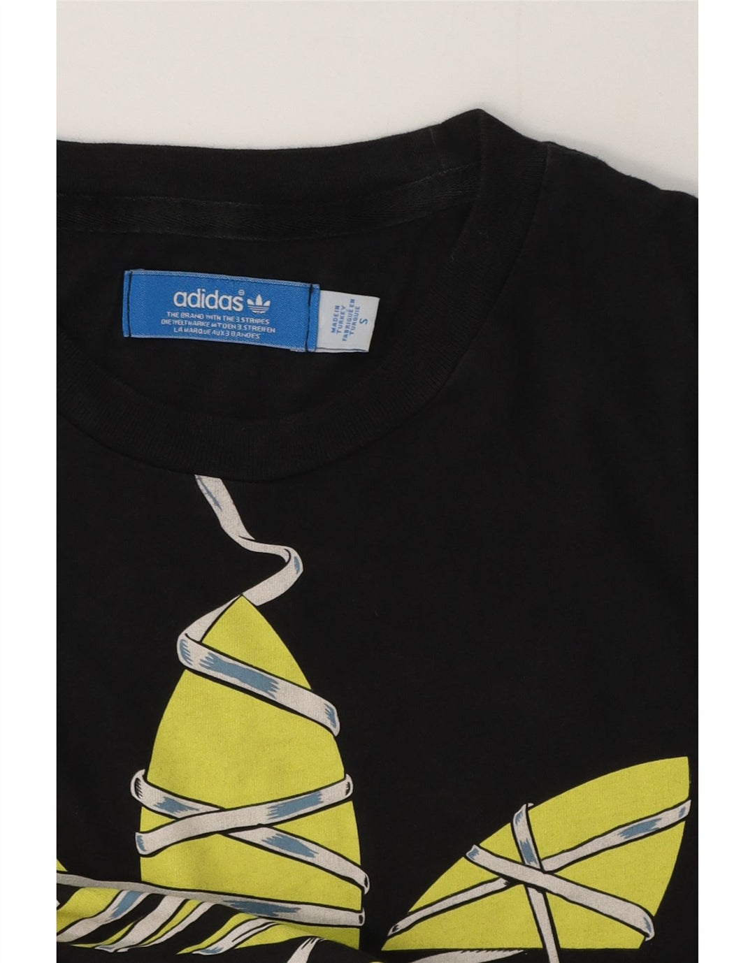 Adidas T-shirt graphique pour homme, petit, noir