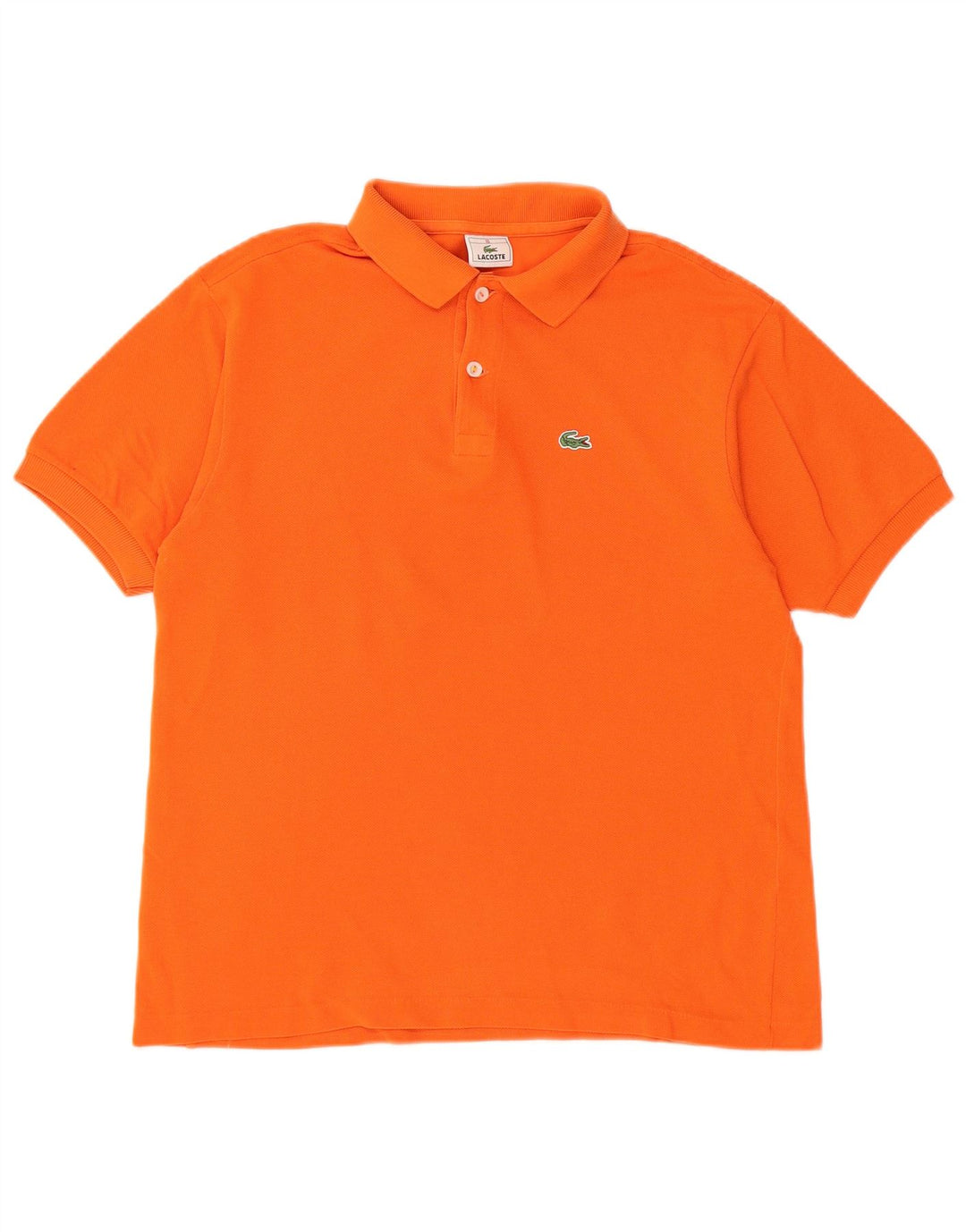 LACOSTE Polo Garçon 15-16 ans Orange Coton