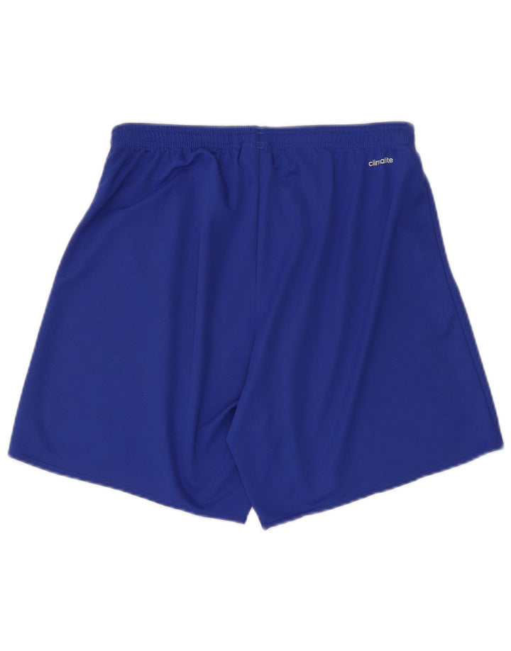 ADIDAS Short de Sport Climalite Homme Bleu Moyen Polyester