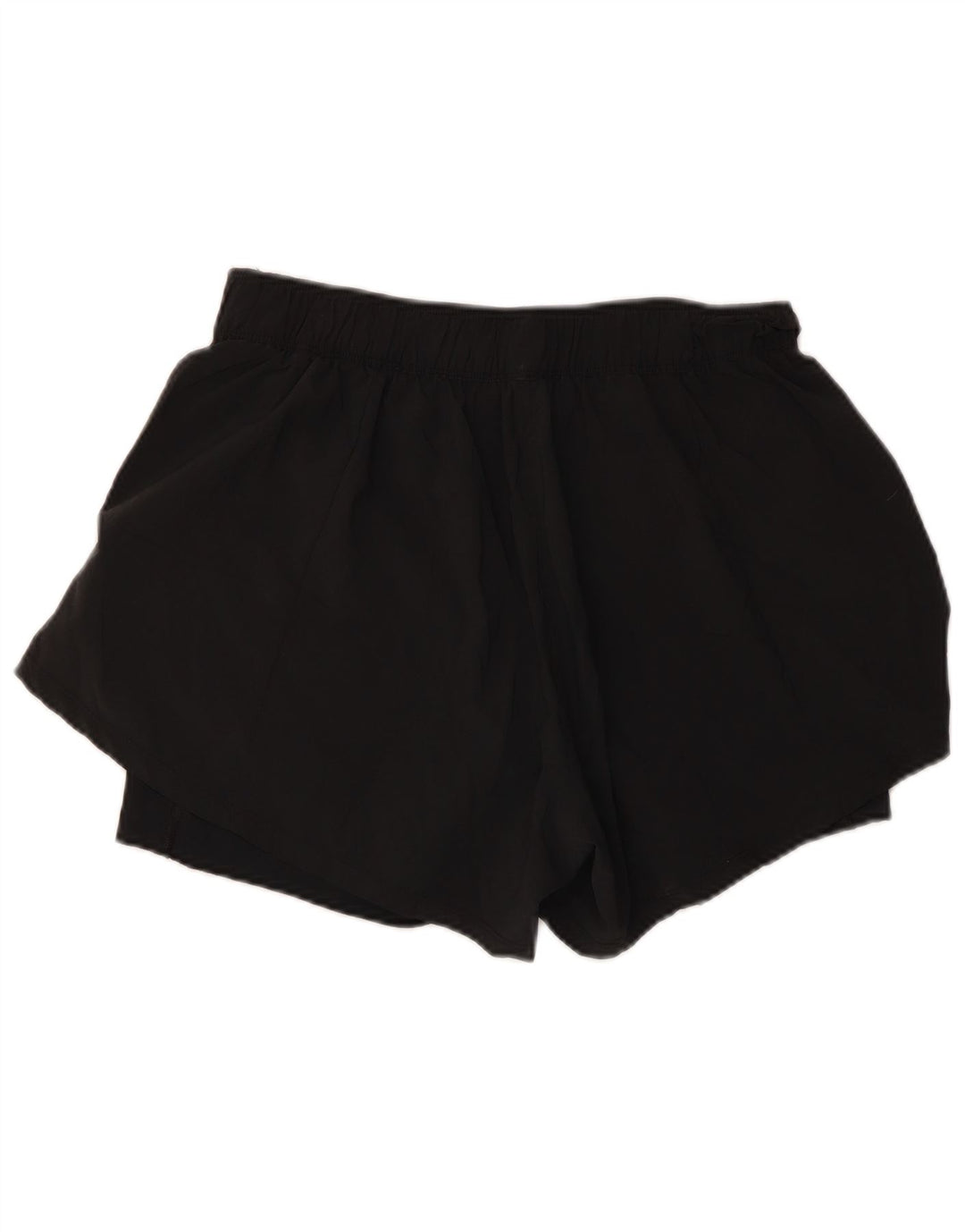 NIKE Short de sport pour femme UK 14 Large Noir