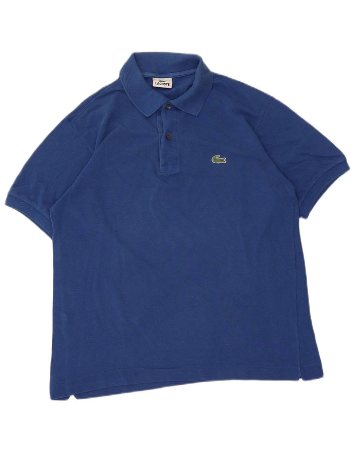 Lacoste Polo Homme Taille 3 Petit Bleu Coton