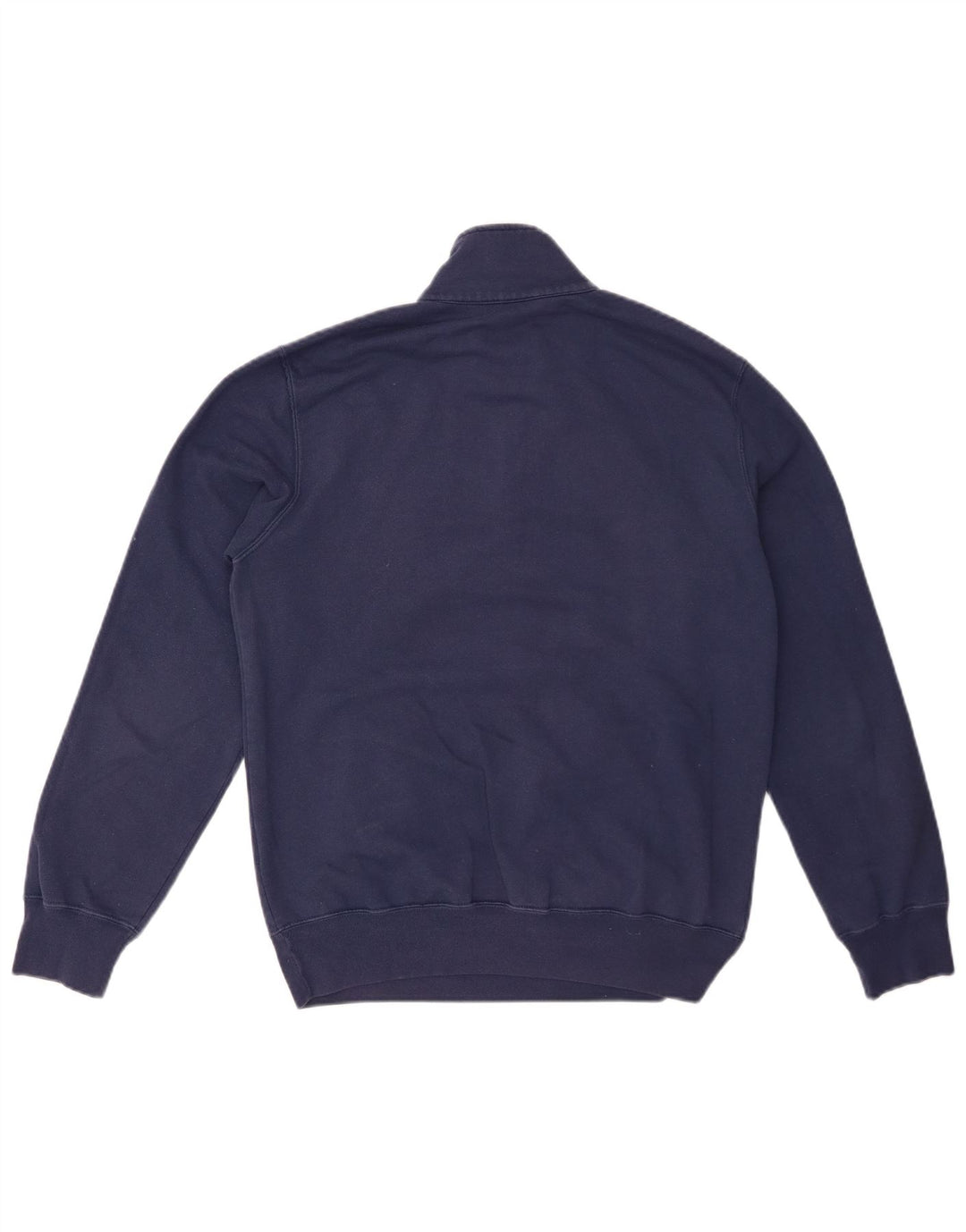 CHAMPION Sweat-shirt col zippé pour homme, petit, bleu marine, polyester