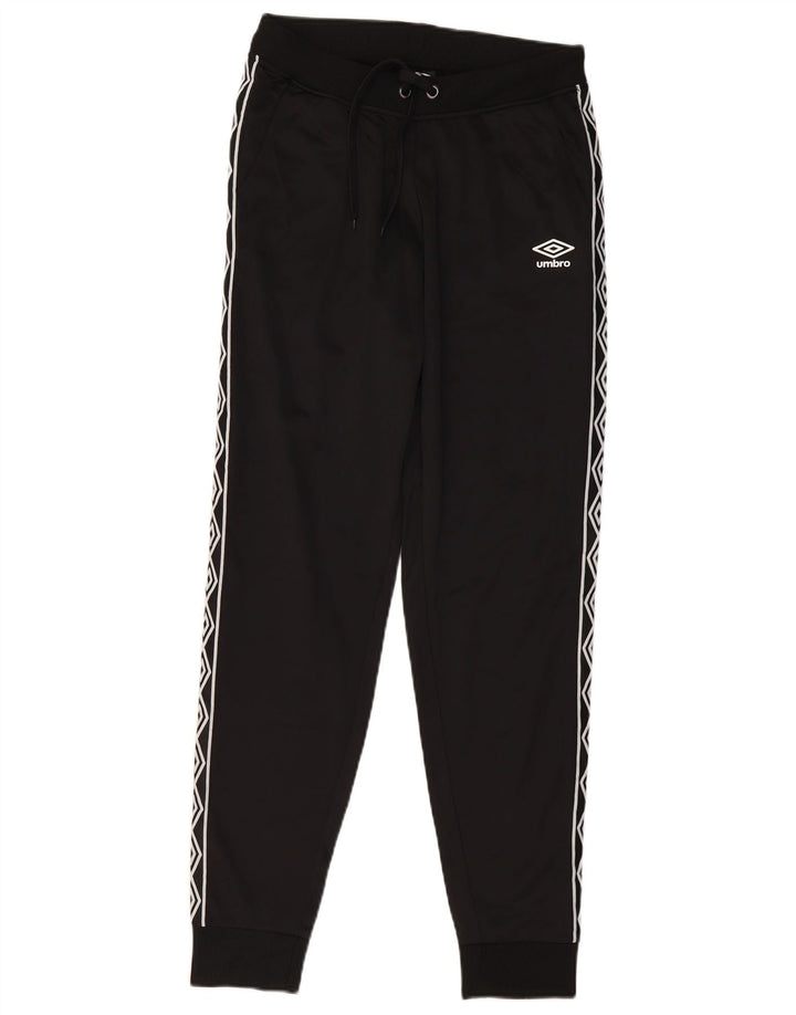 Umbro Pantalon de Survêtement Graphique Homme Joggers Petit Noir Polyester