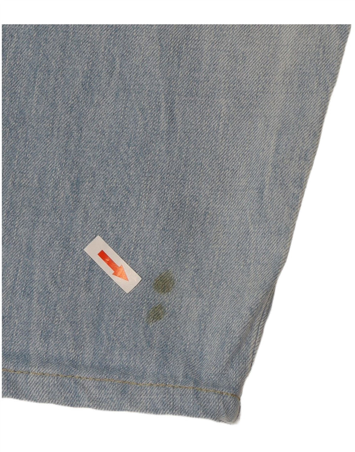 Tommy Hilfiger Short en jean pour homme W36 Large Bleu