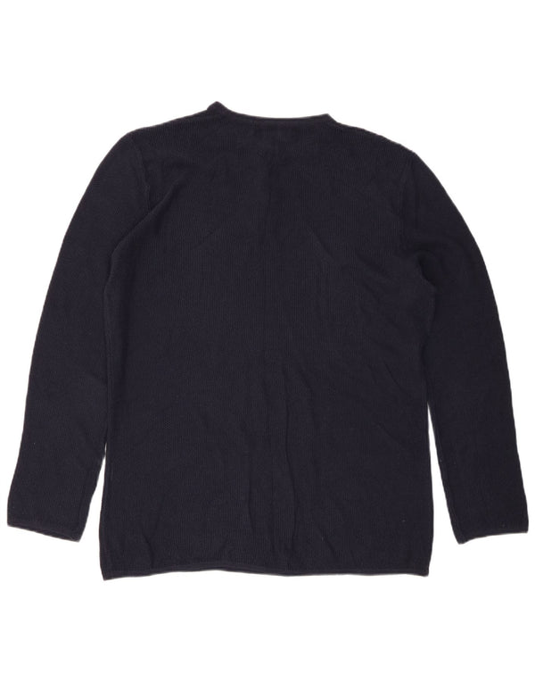 Zara Homme Top Manches Longues Bleu Marine Moyen