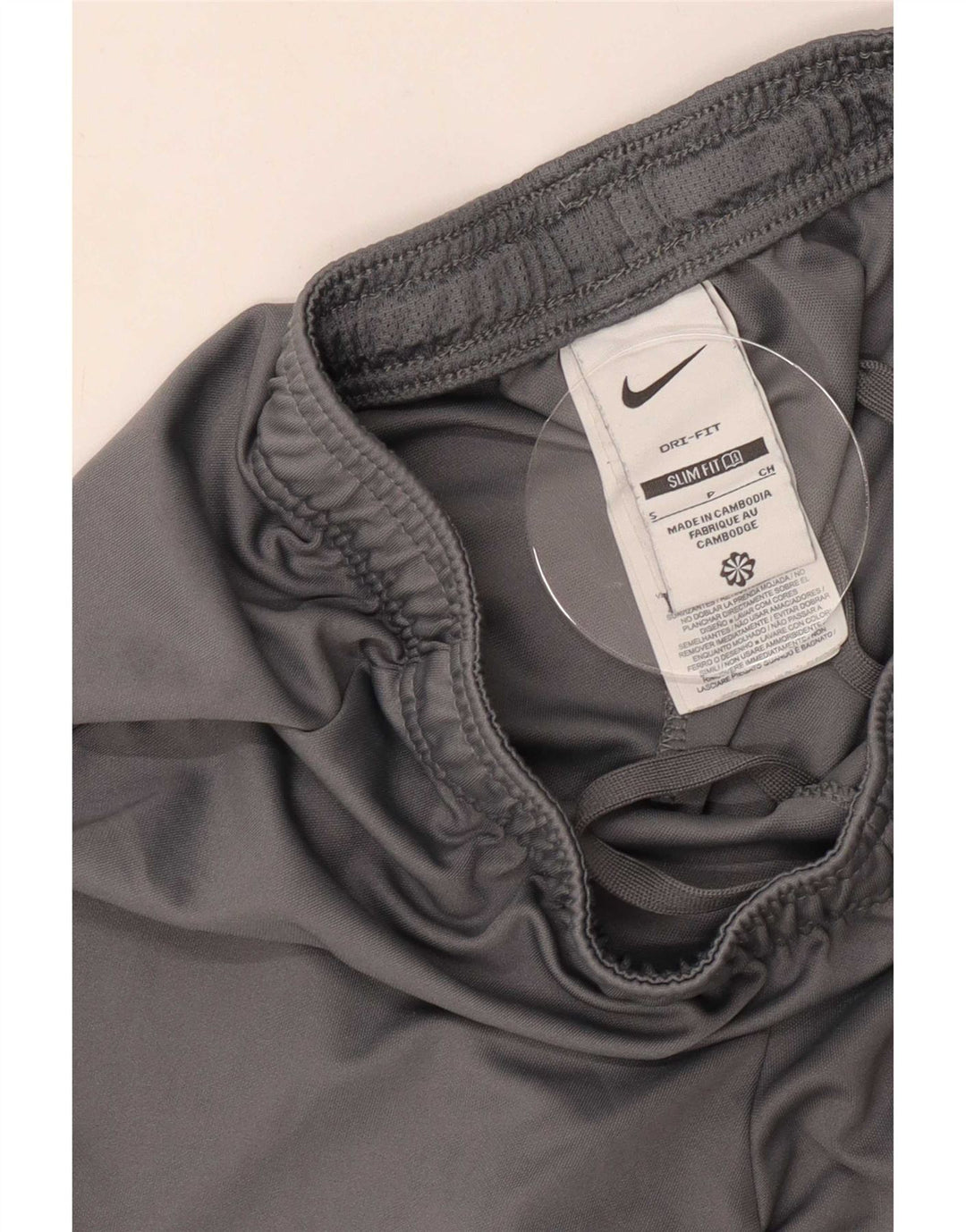 Nike Short de sport Dri Fit Slim pour homme en polyester color block Taille S