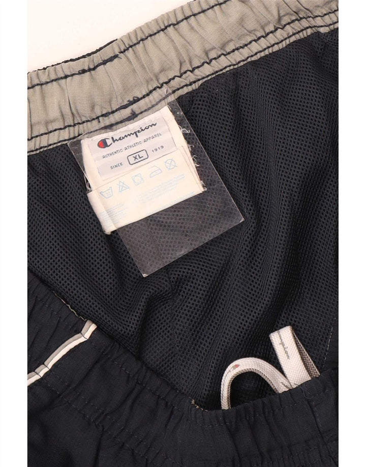 Champion Pantalon de Survêtement Homme XL Bleu Marine Polyester