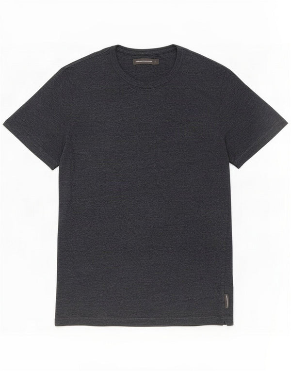 French Connection T-Shirt Homme Haut Large Gris Moucheté Coton