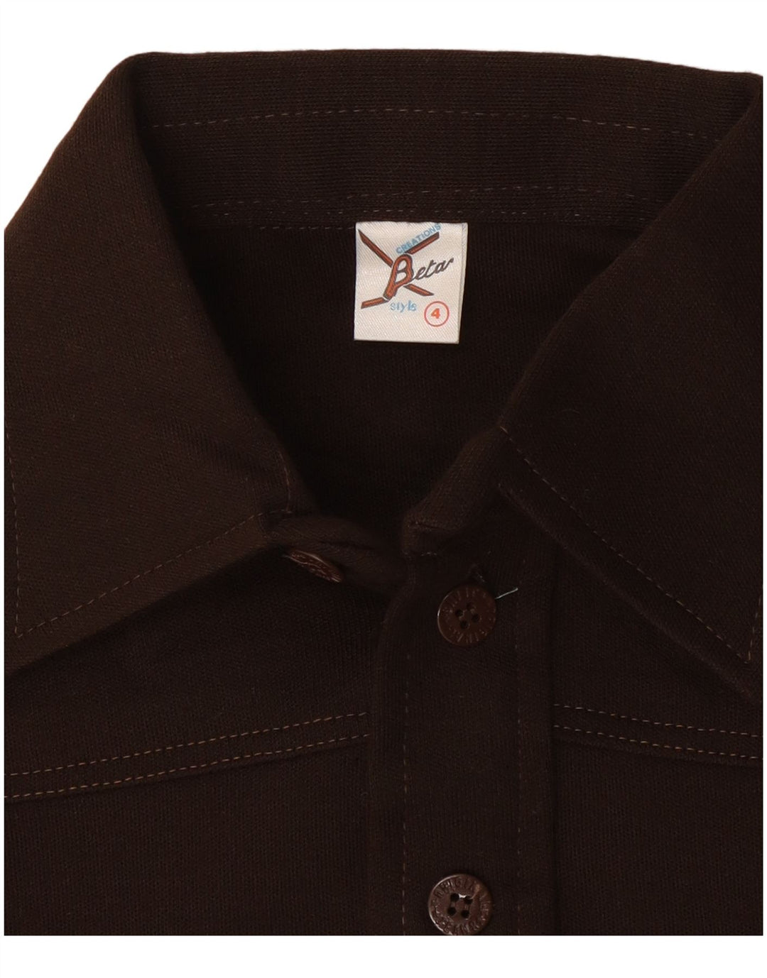 BETA Chemise pull pour femme US 4 Small Marron