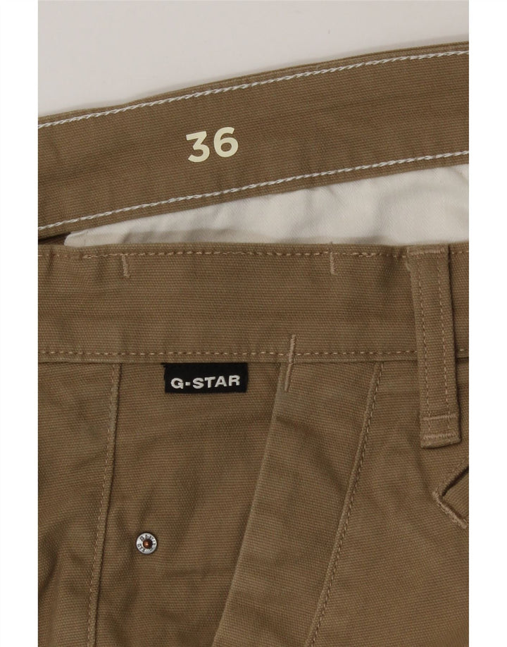 G-Star Short Chino Homme W36 Large Kaki Coton