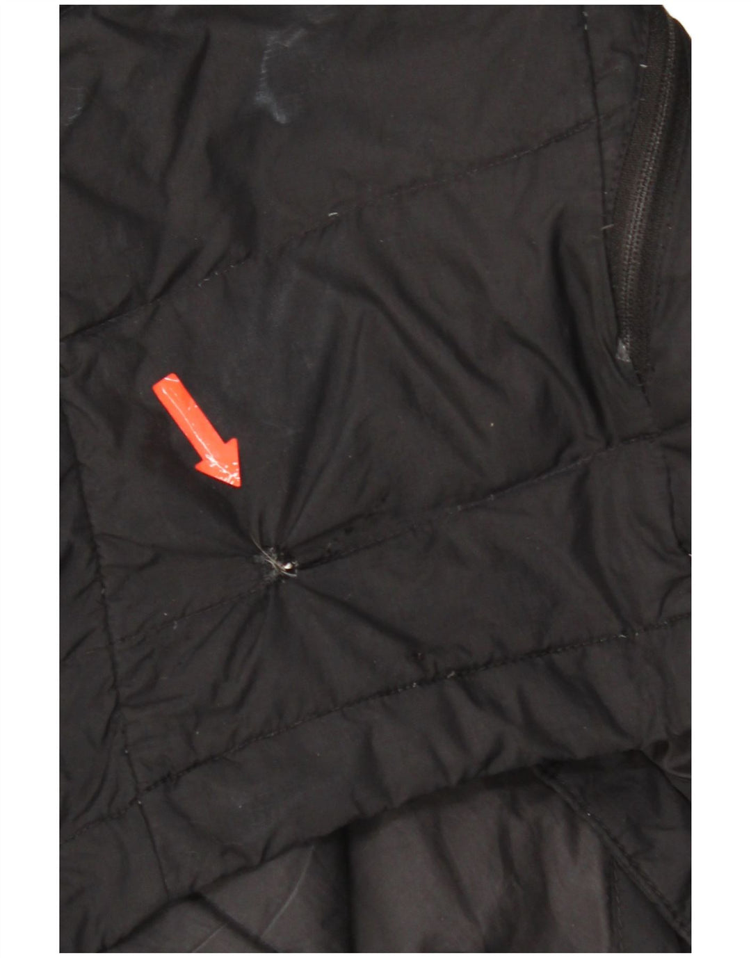 The North Face Veste rembourrée à capuche pour homme UK 38 Medium Noir Polyester