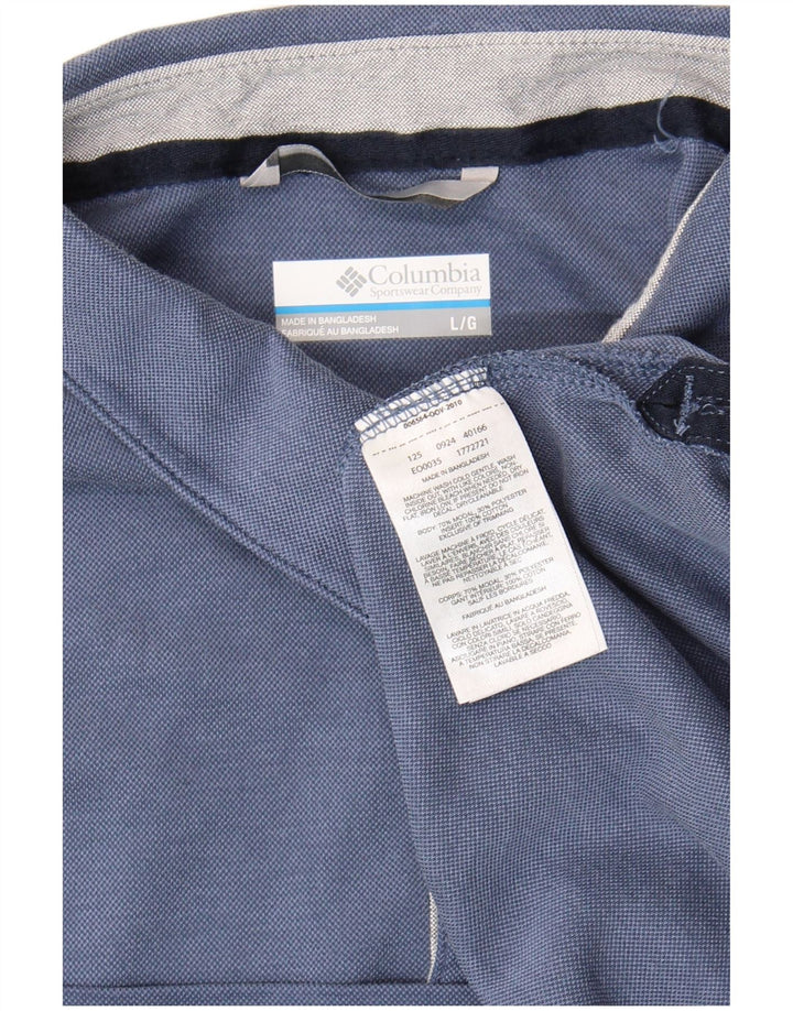 Columbia Polo Homme Large Bleu Modal