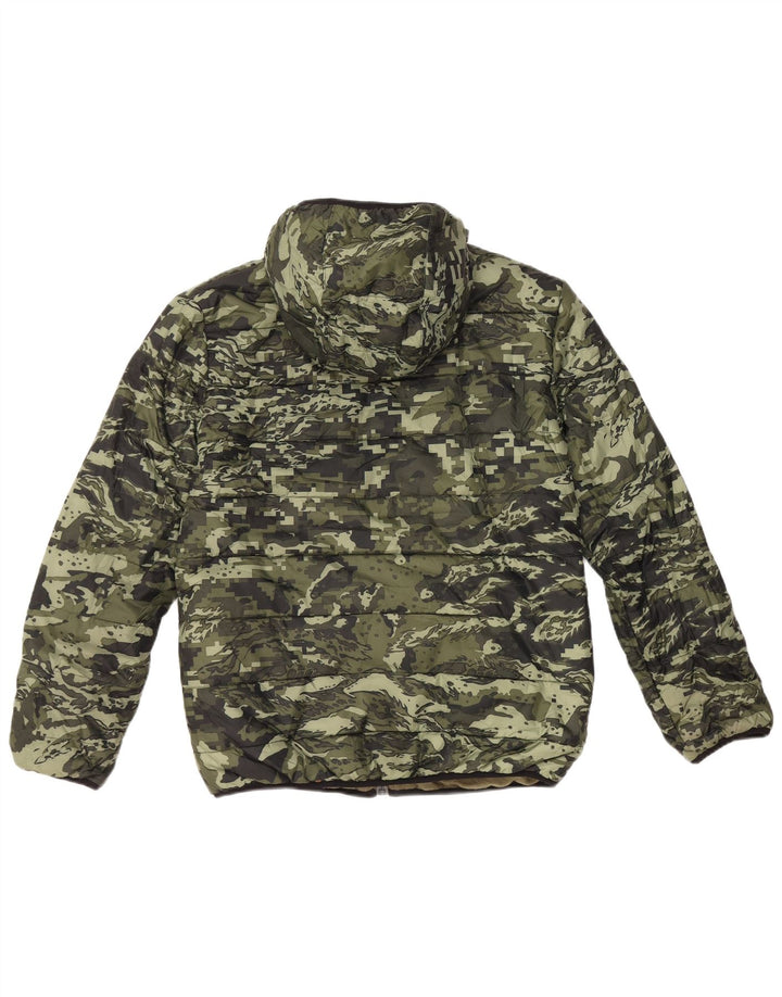 UNDER ARMOUR Manteau matelassé à capuche pour garçon 13-14 ans Kaki Camouflage