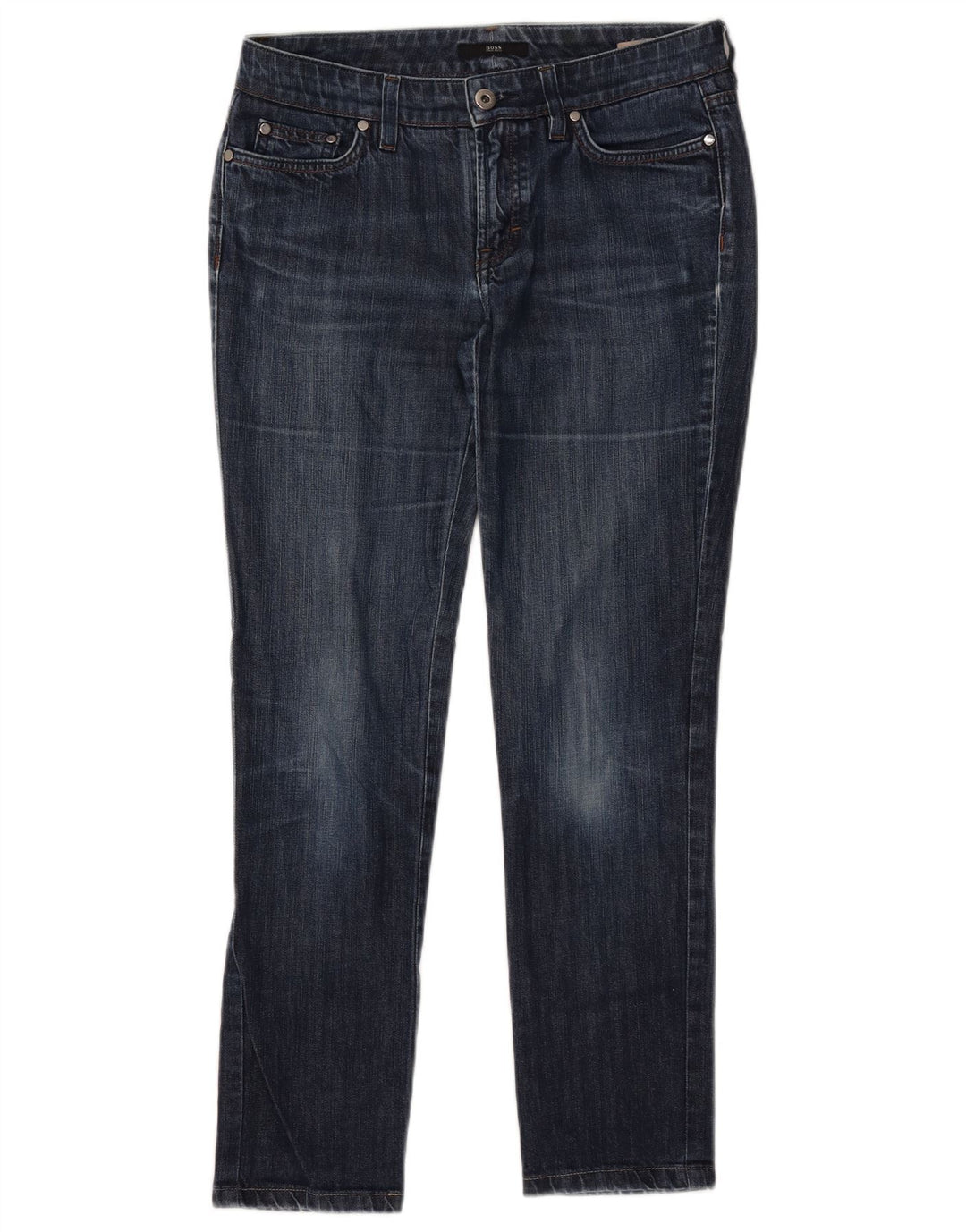 Hugo Boss Jean Slim Femme W37 L28 Bleu Marine