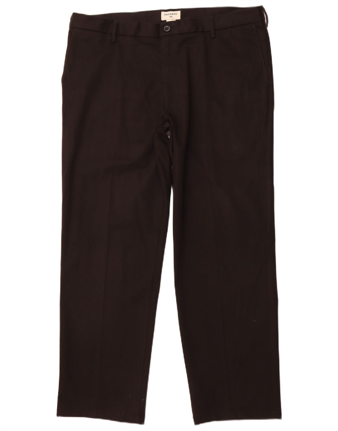 DOCKERS Pantalon Chino Droit Homme W40 L32 Noir Coton