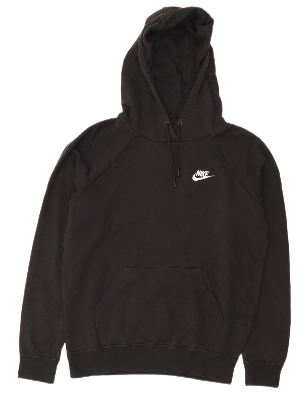 Nike Pull à capuche pour homme Petit coton noir