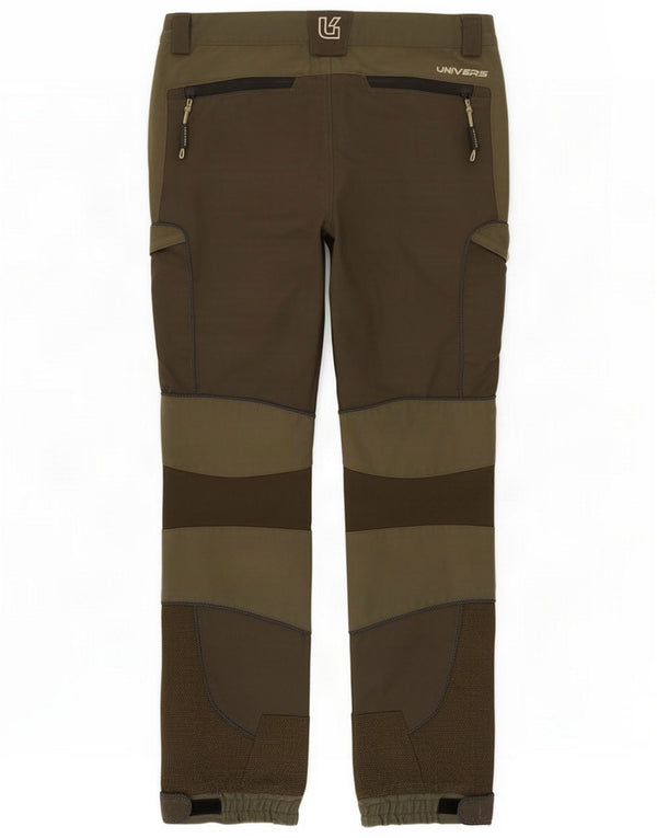 Pantalon Cargo Joggers Homme Univers IT 50 Large W32 L31 Kaki Colourblock