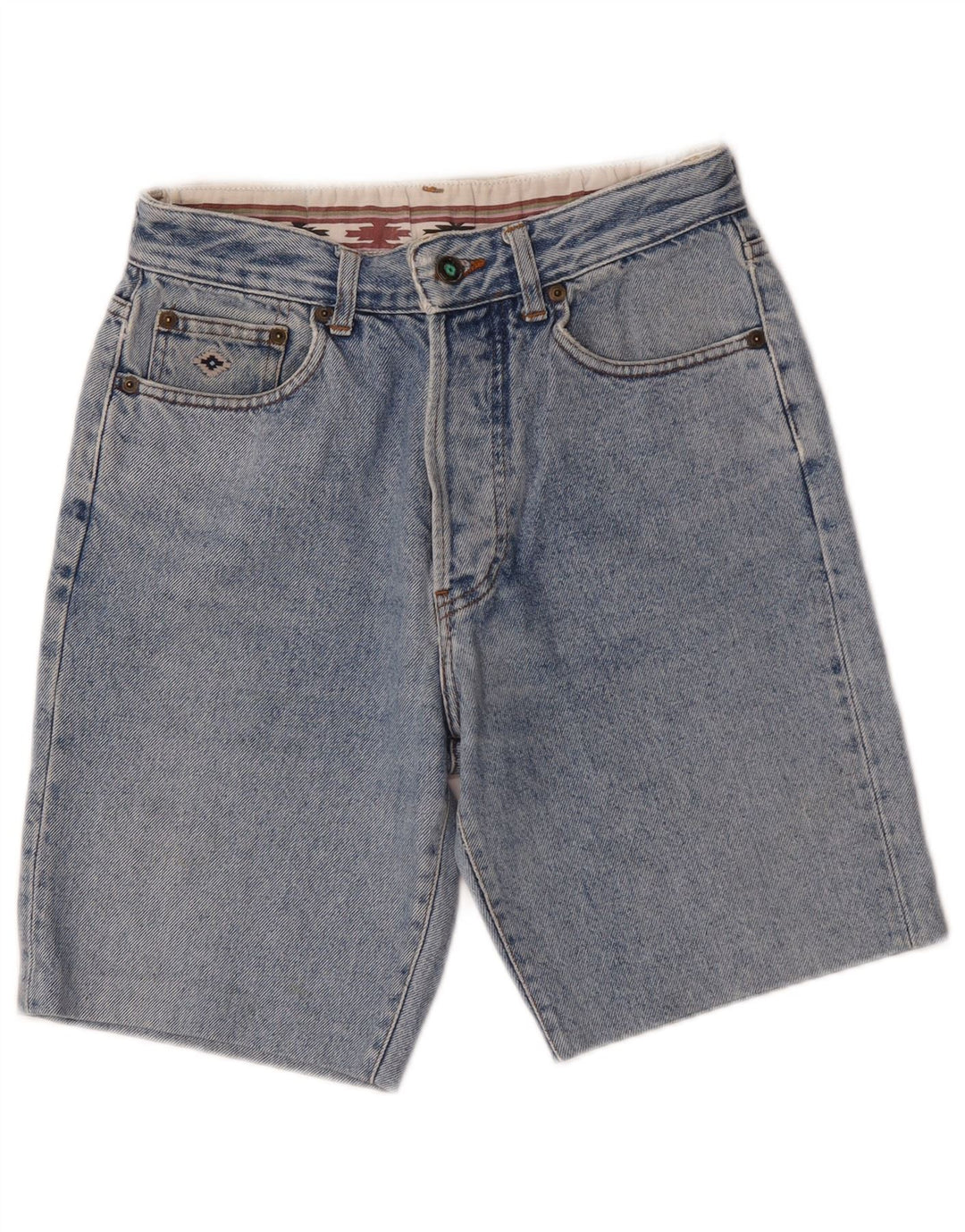 Short en denim femme vintage W26 Petit Bleu