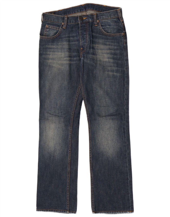 Lee Jean Droit Knox W30 L32 Homme Bleu Coton