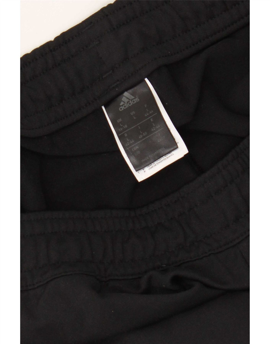 Adidas Pantalon de survêtement pour femme UK 16/18 Large Noir Polyester