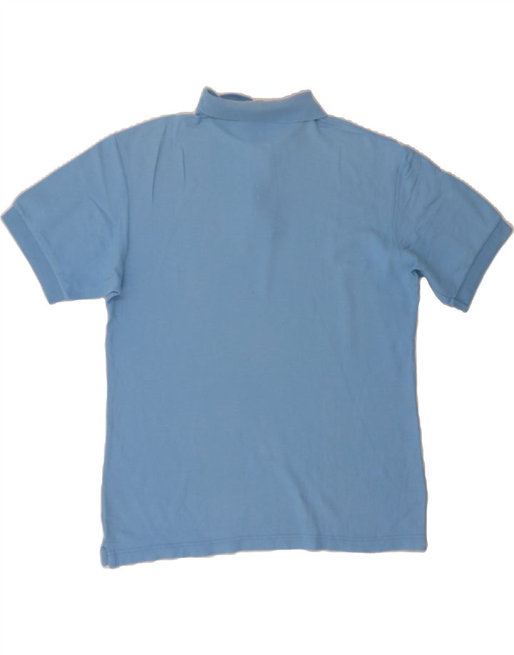 FILA Mens Polo Shirt IT 46 Small Blue Cotton Vintage Fila and Second-Hand Fila from Messina Hembry 
