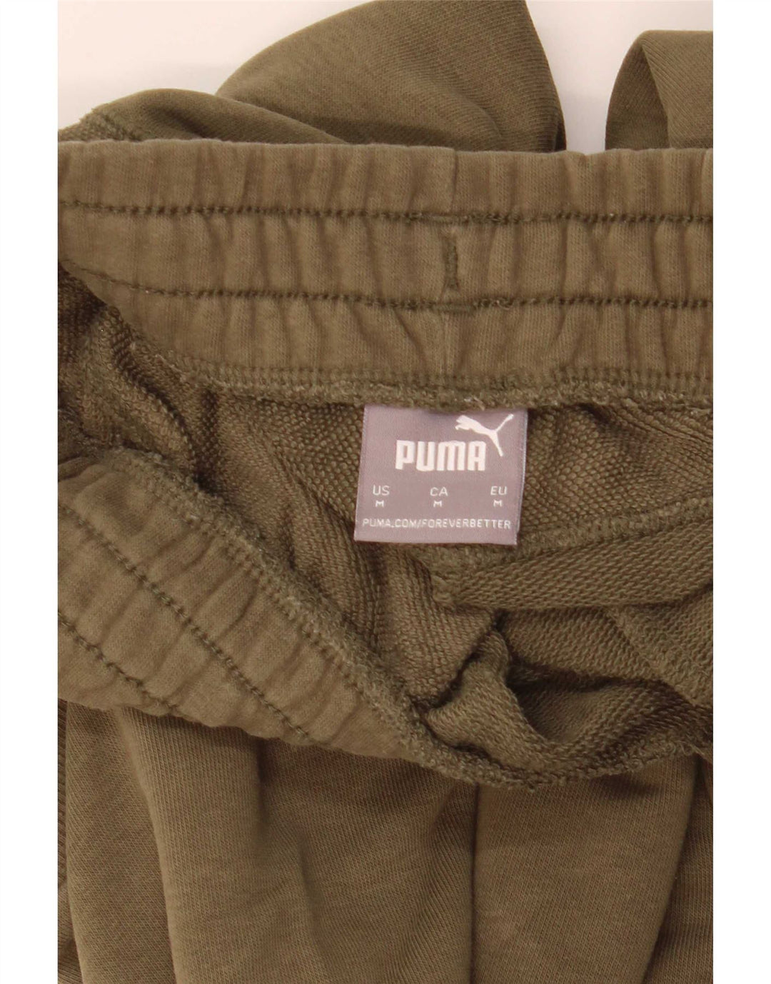 Puma Mens Tracksuit Trousers Joggers Medium Khaki