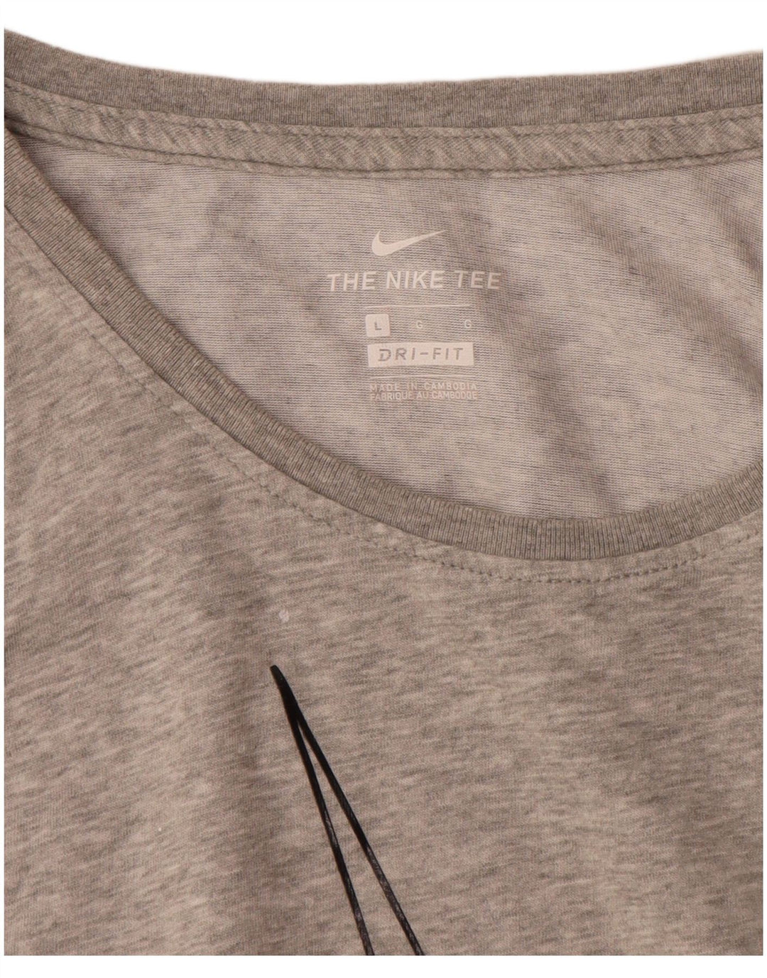 Nike Hommes Dri Fit Graphic Débardeur Grand Gris Coton