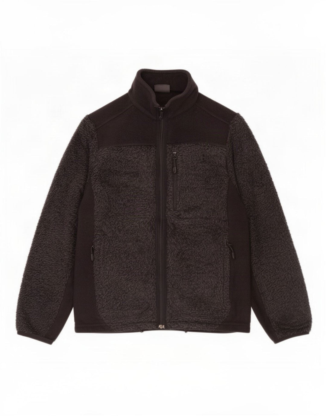 Jack Wolfskin Veste polaire pour homme UK 38 Small Noir Polyester