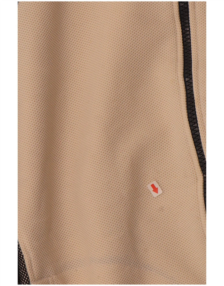 ASICS Veste de Survêtement Graphique Homme Beige Moyen Colourblock