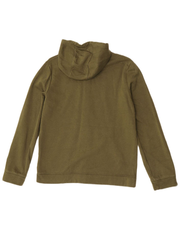 Nike Pull à capuche zippé pour fille 13-14 ans XL Vert Coton Sports