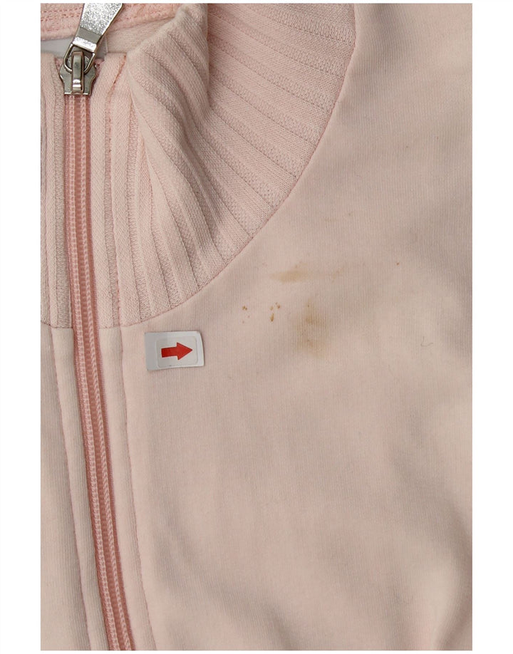 Adidas Veste de survêtement pour femme UK 14 Coton rose moyen