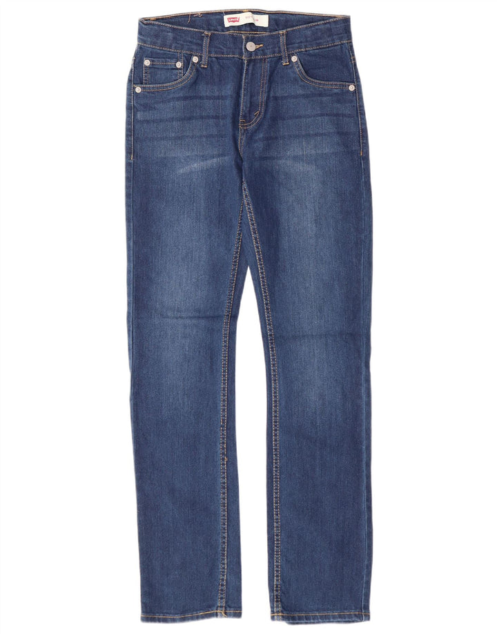 Levi's Garçon 511 Slim Jean 13-14 ans W27 L30 Bleu Coton