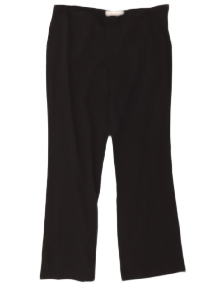 Zara Pantalon décontracté bootcut pour femme 2XL W42 L31 Noir Polyester