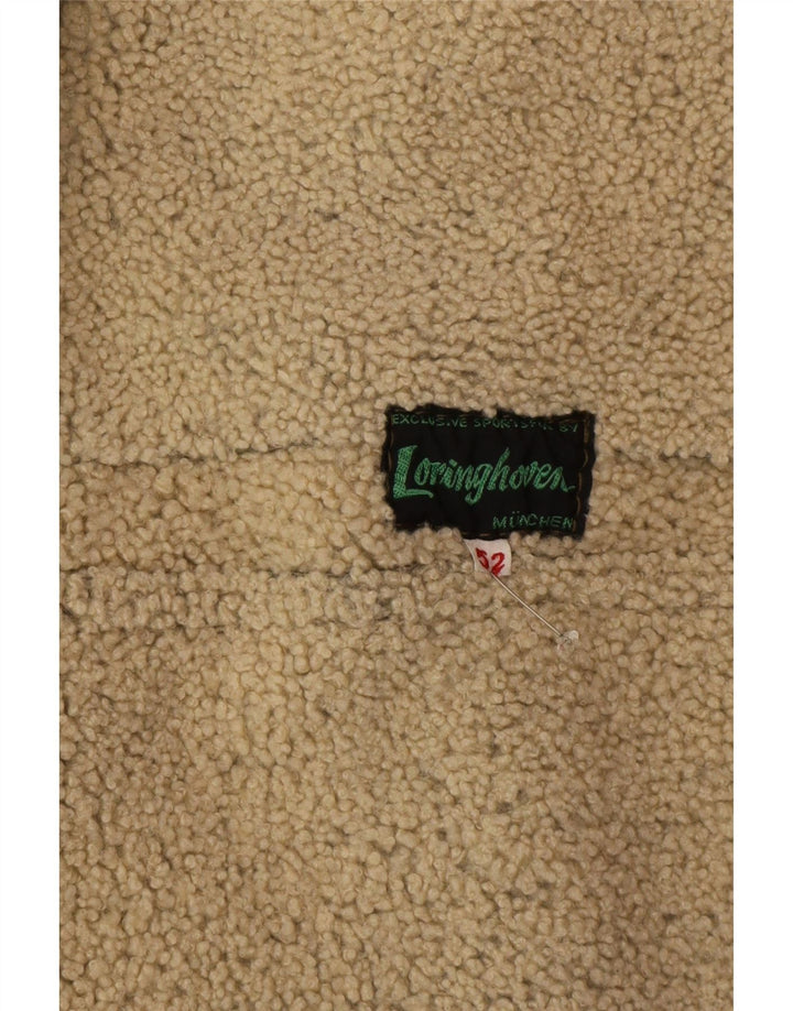 Loringhoven Manteau en cuir à double boutonnage pour homme IT 52 XL Vert