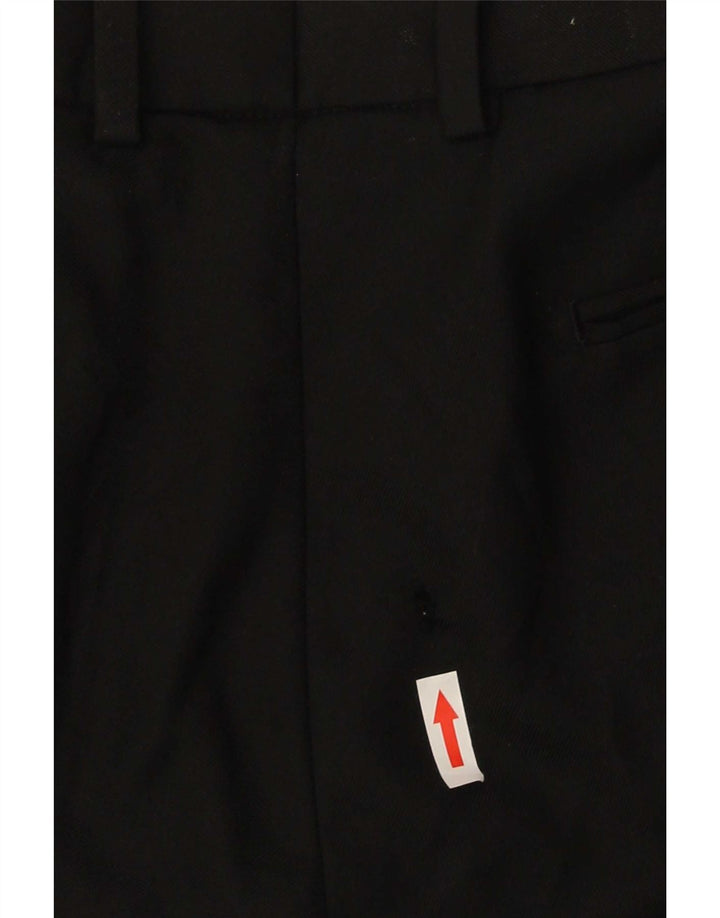 Marks & Spencer Pantalon de costume ajusté pour homme W38 L31 en laine noire