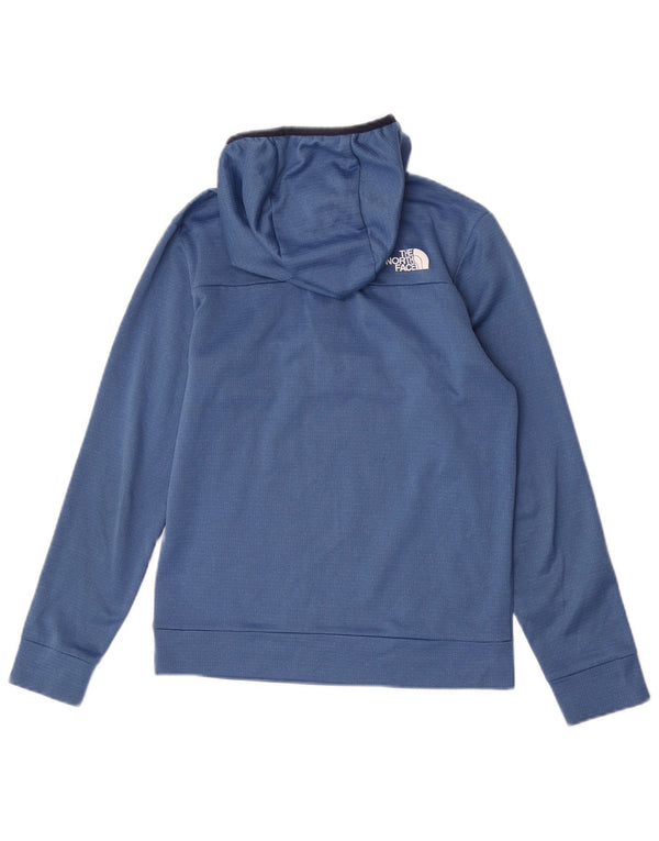 The North Face Pull à capuche graphique pour garçon 14-15 ans XL Bleu Colorblock