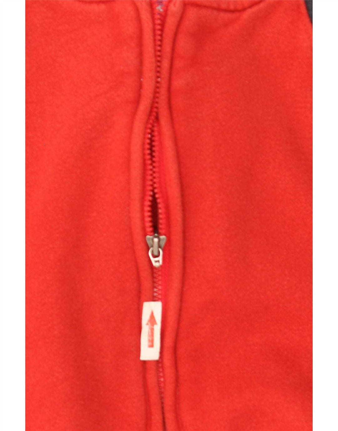Fila Homme Zip Neck Sweatshirt Jumper XL Rouge Coton